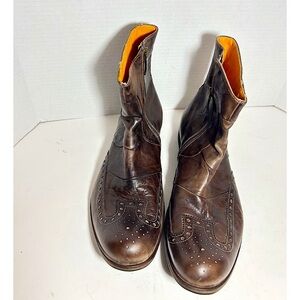 New Men’s Handmade Italy We Are The Original Booties Western Ankle Boots Size 43